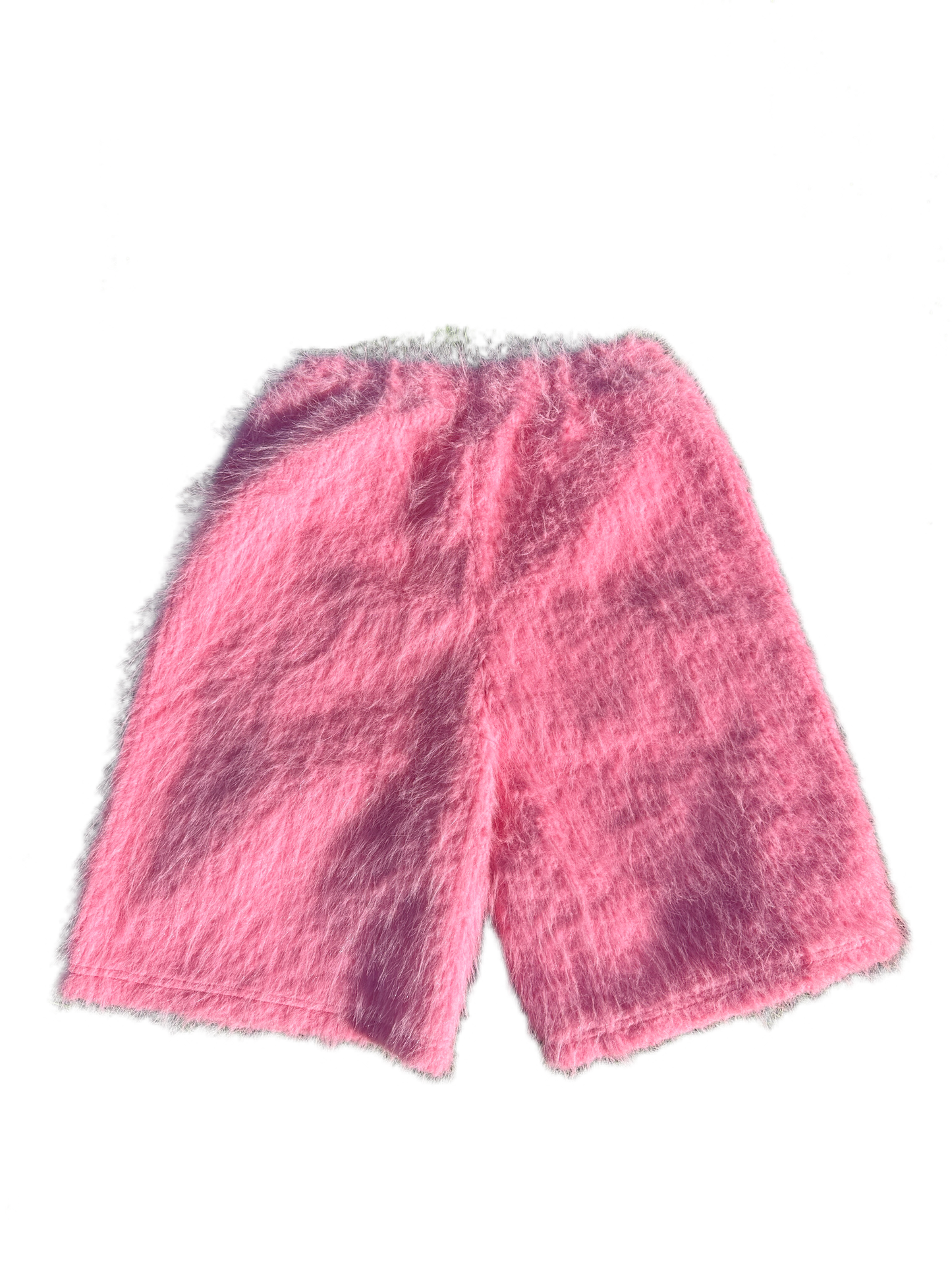 Pink Mohair Shorts