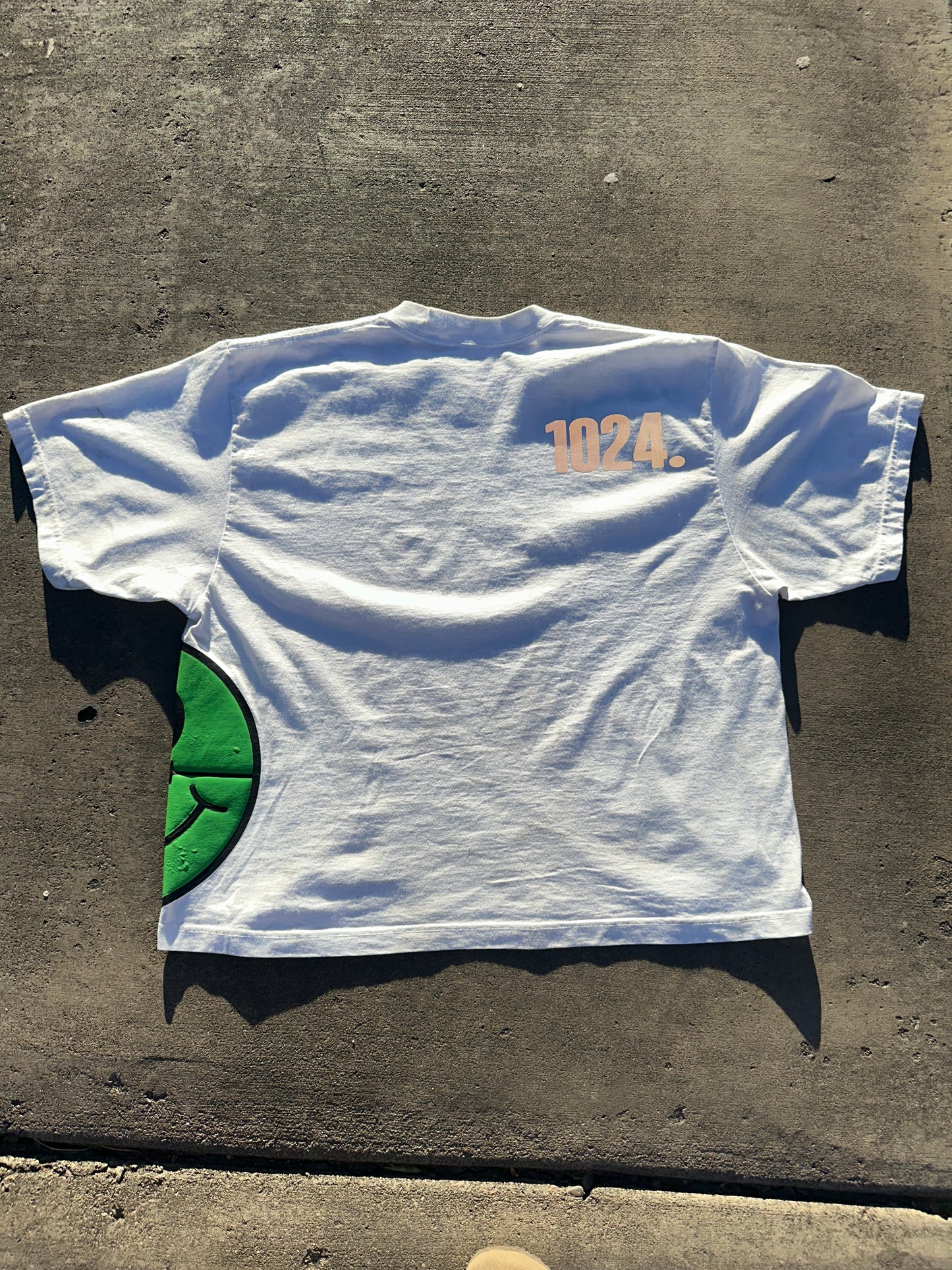 Purple League Smiley Tee