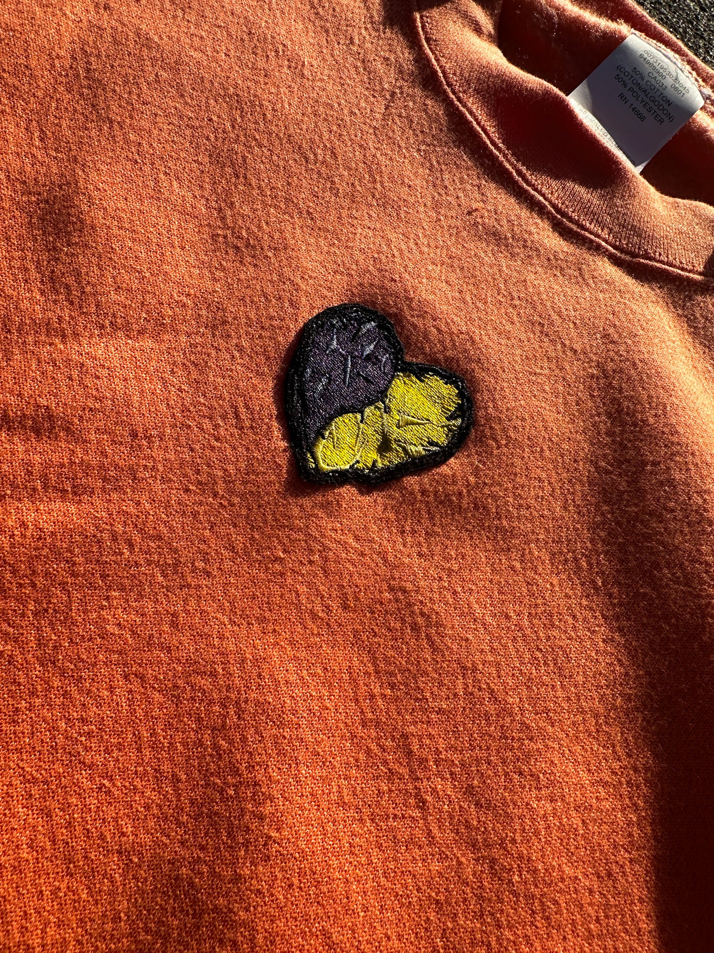 Heart Logo Vintage Crewneck (Sherbet)