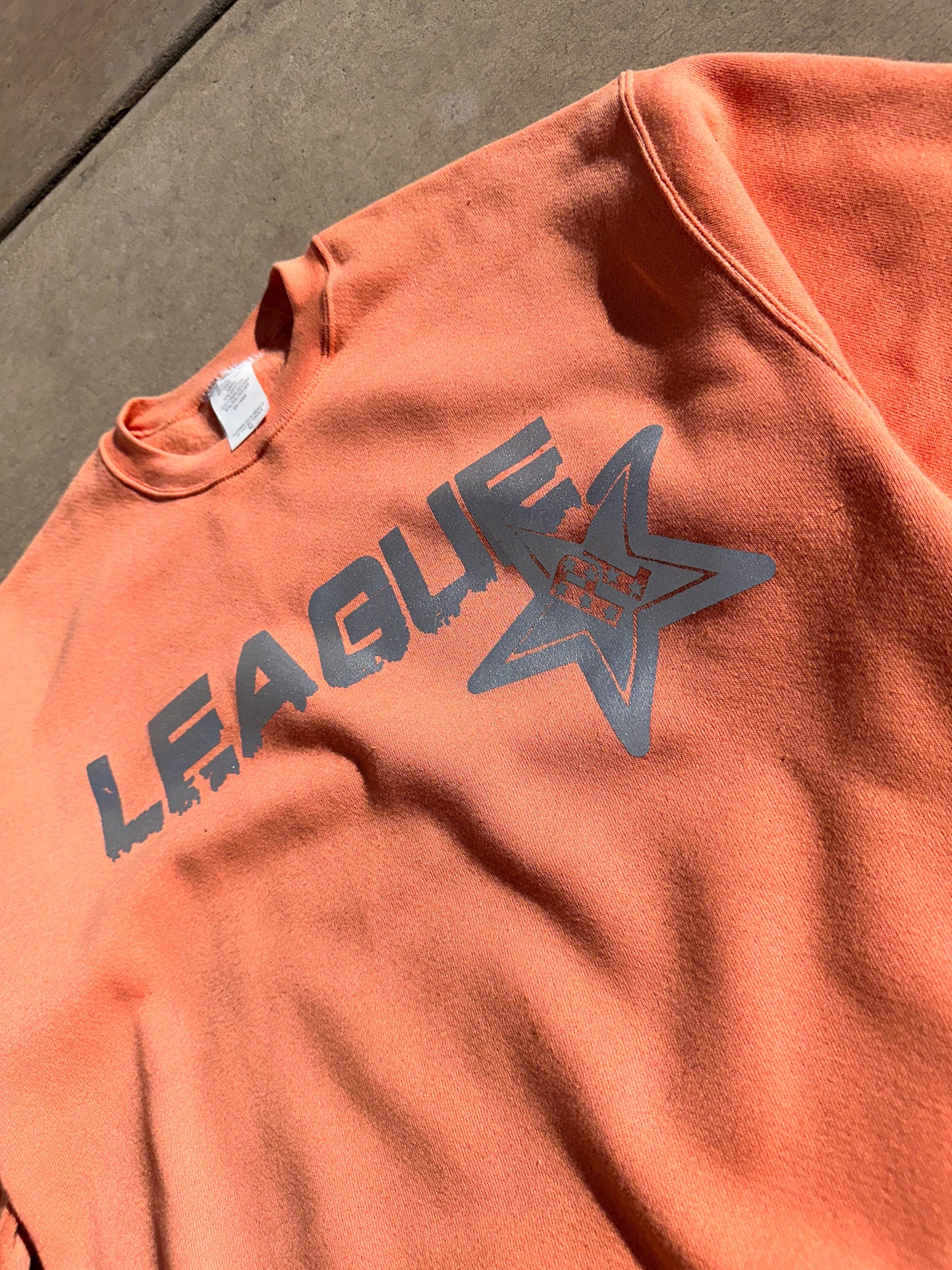 League Star Vintage Crewneck (Sherbet)