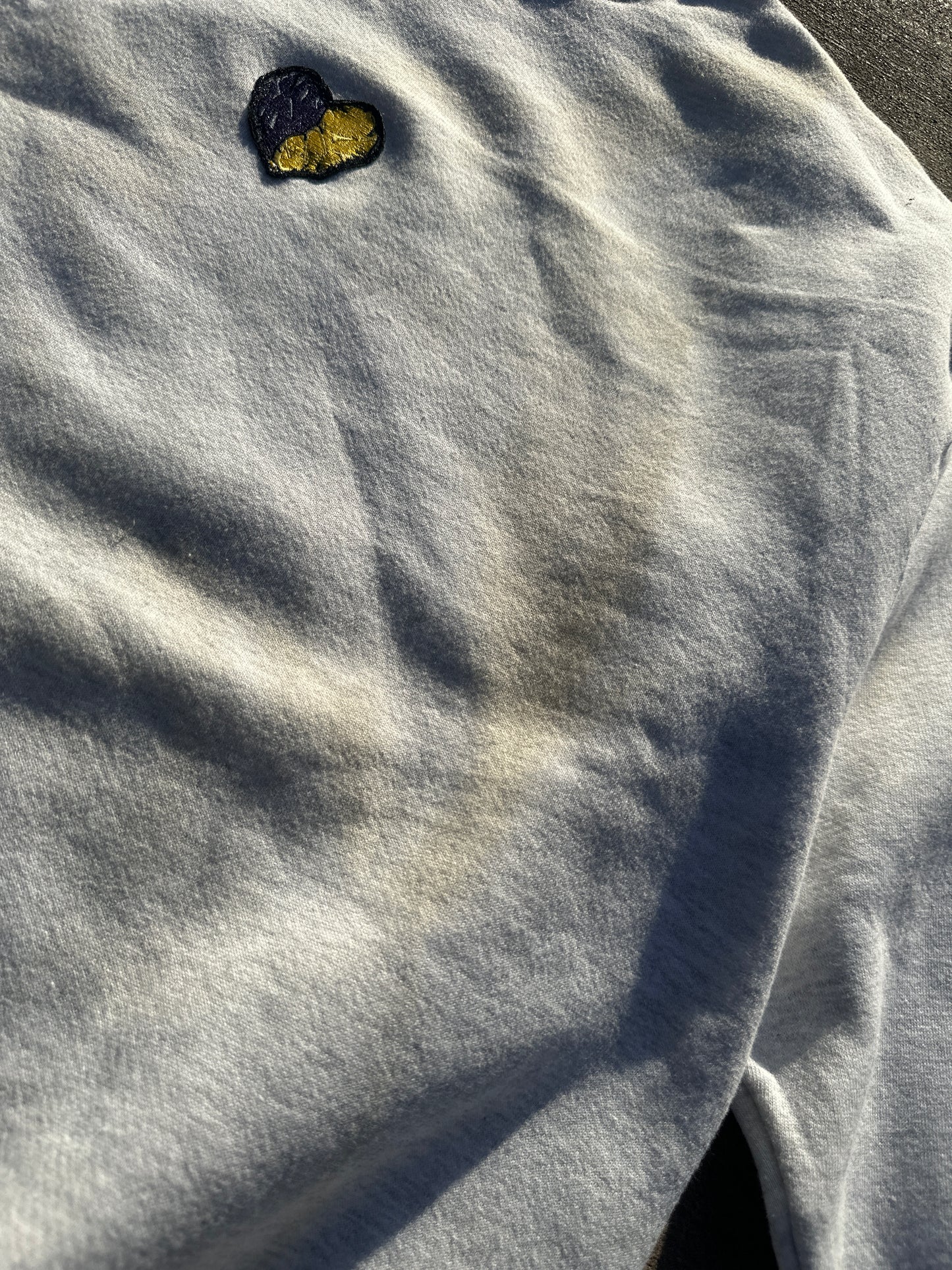 Heart Logo Vintage Crewneck (Grey)